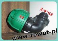KOLANO PE 32-3/4"gz (IRRITEC)